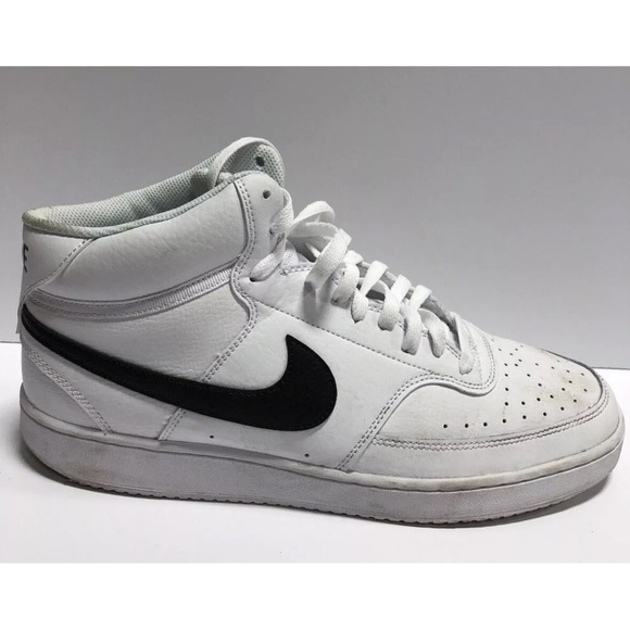High Top Sneakers Court Vision Mid White Nike Men's Court Vision